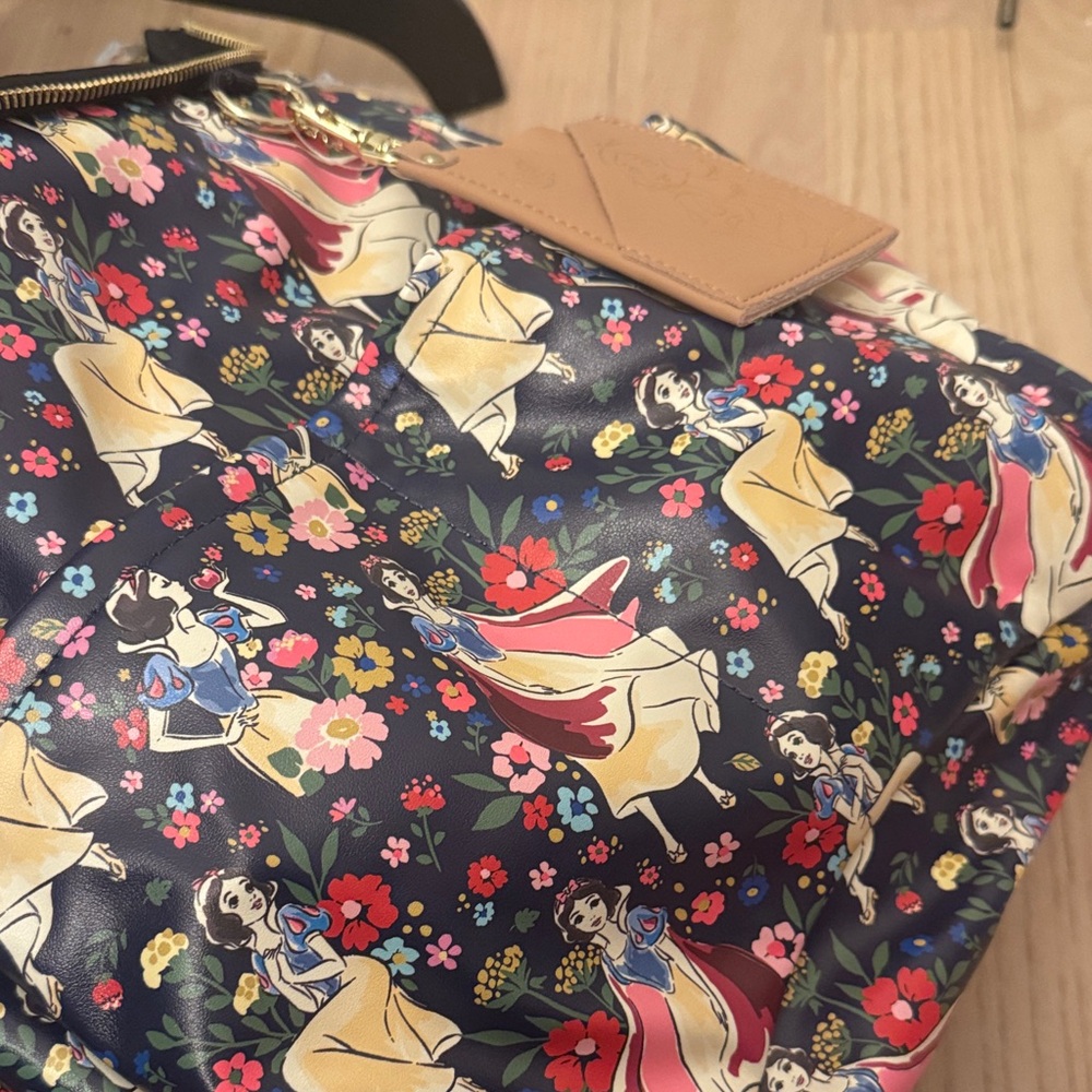 Petunia Pickle Bottom Disney Princess Floral Backpack - Picture 8 of 9